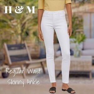 H & M Skinny Ankle/Regular Waist Skinny Jeans
